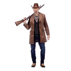 Authentisches Wild West Verkleidung als Sheriff Wyatt Earp