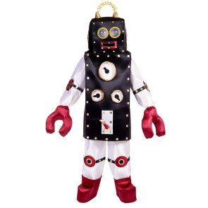 Roboter Kostüm Retro Design Roboterkostüm