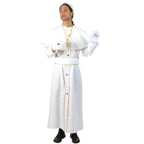 Papst Soutane - Kostüm Papst