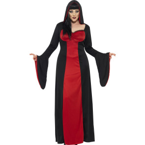 Gothic Priesterin Halloween Damenkostüm XXL und XL