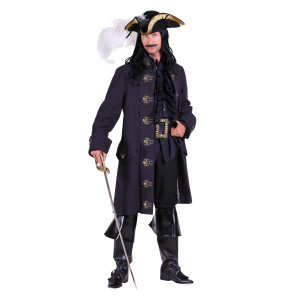 Hochwertiger Piraten Kostümmantel