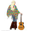 Psychedelic Hippie mit Poncho, Stirnband Bild / Ansicht 3