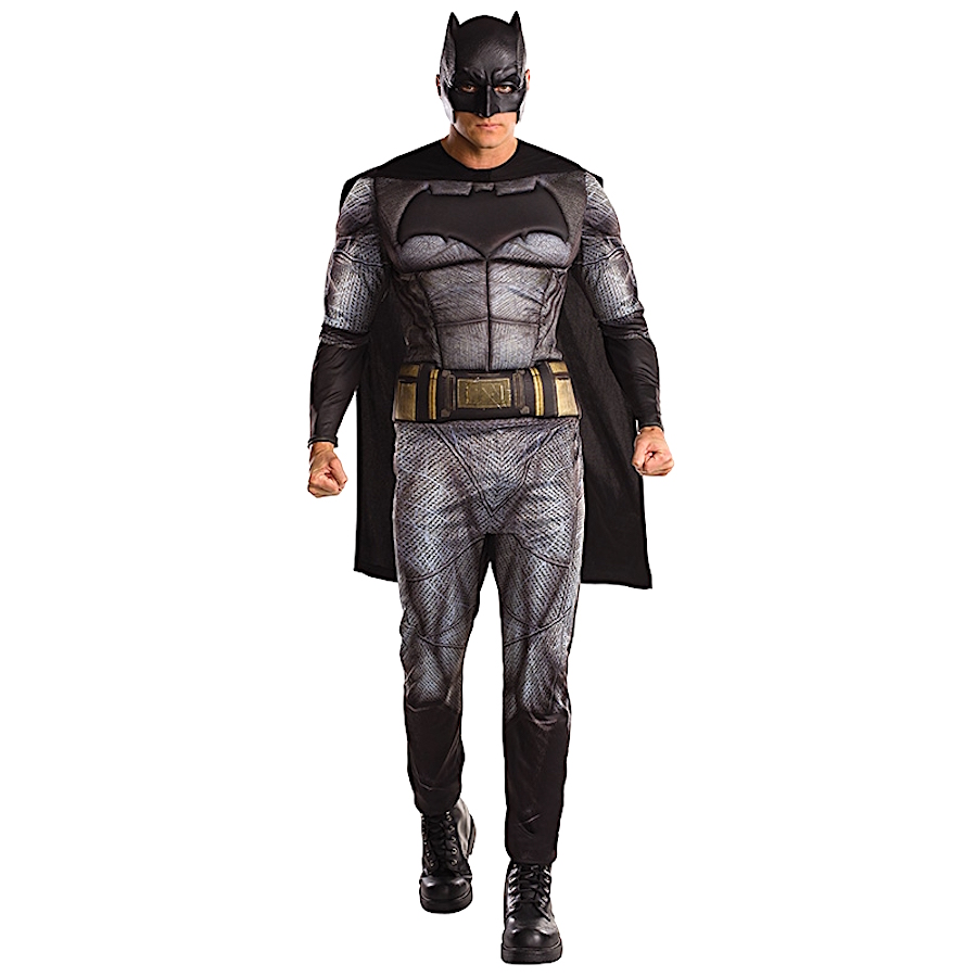 Batman™-Kostüm für Herren Superheld Lizenzware schwarz
